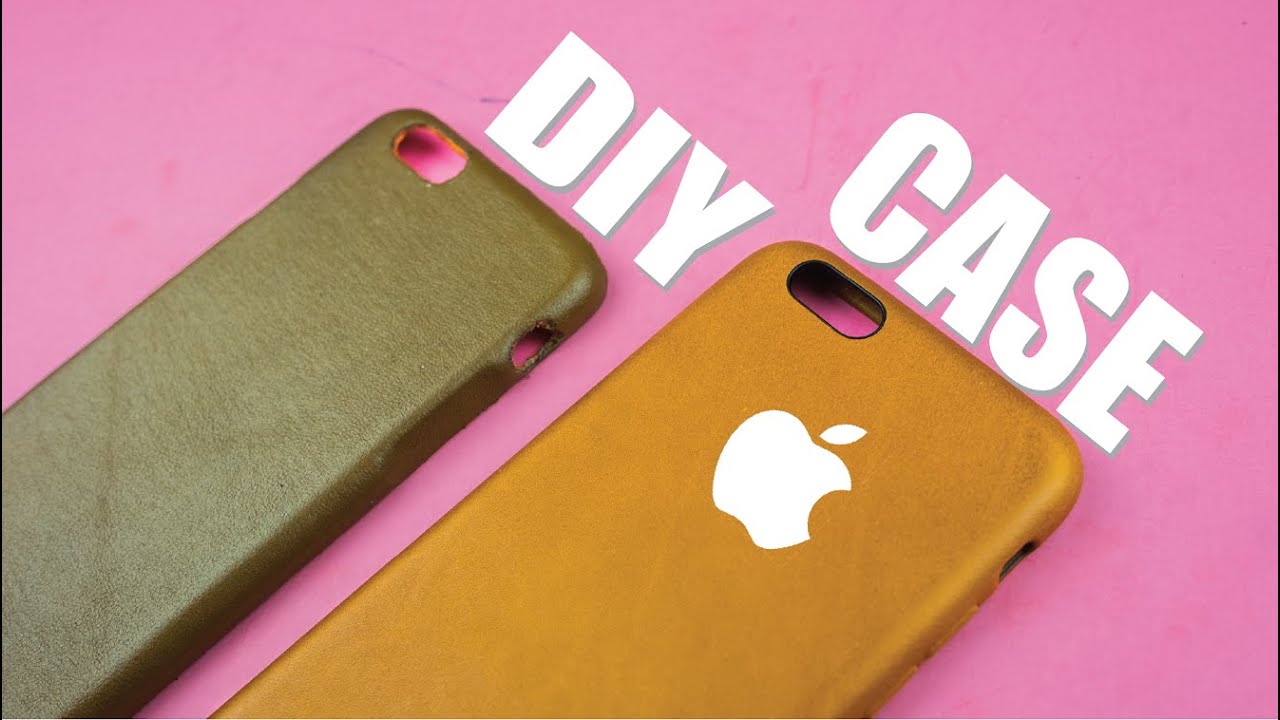 DIY Apple Leather Case for iPhone 6/6s
