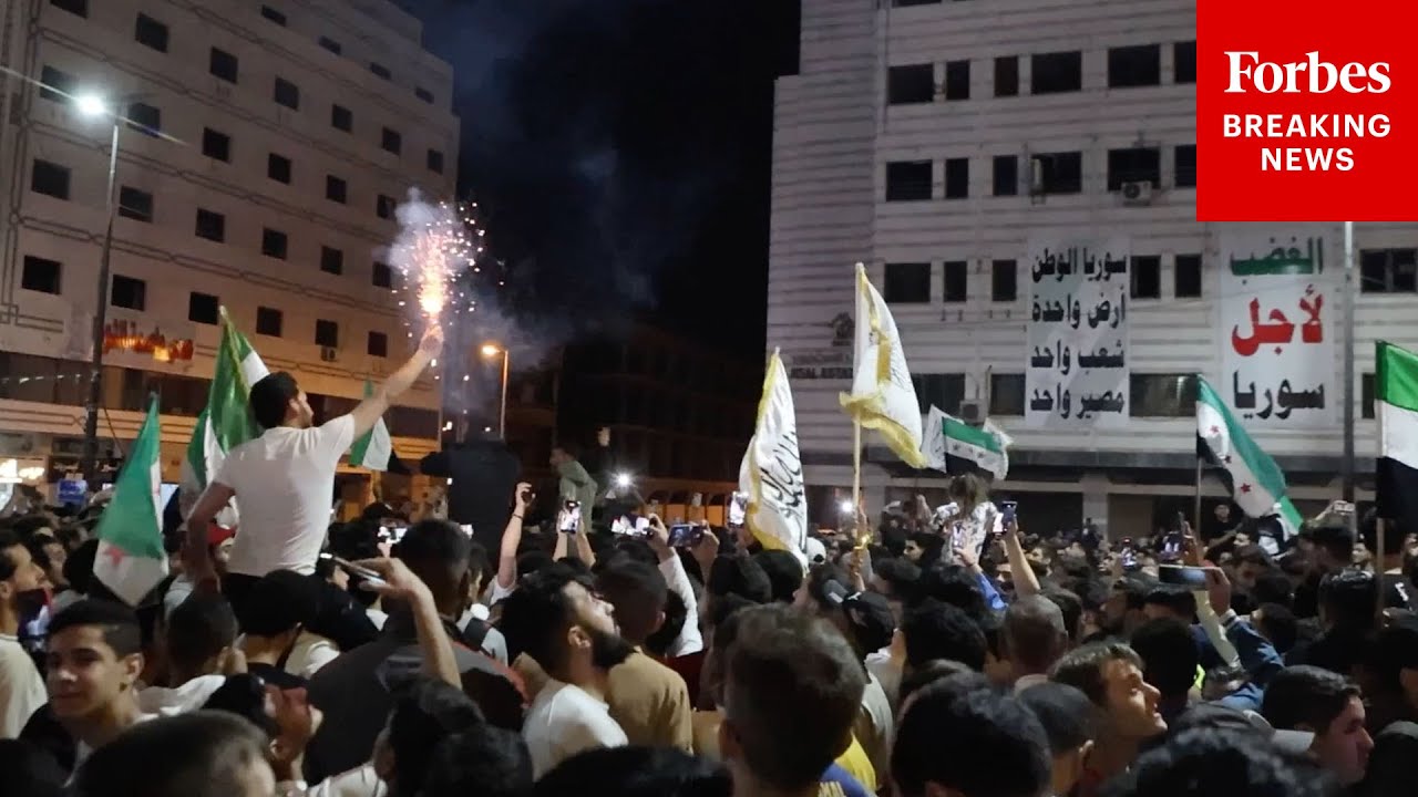 People In Soms, Syria, Celebrate President Trump’s Decision To Lift U.S. Sanctions