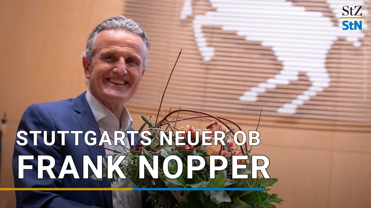 Frank Nopper ist Stuttgarts neuer Oberbürgermeister | OB-Wahl Stuttgart 2020