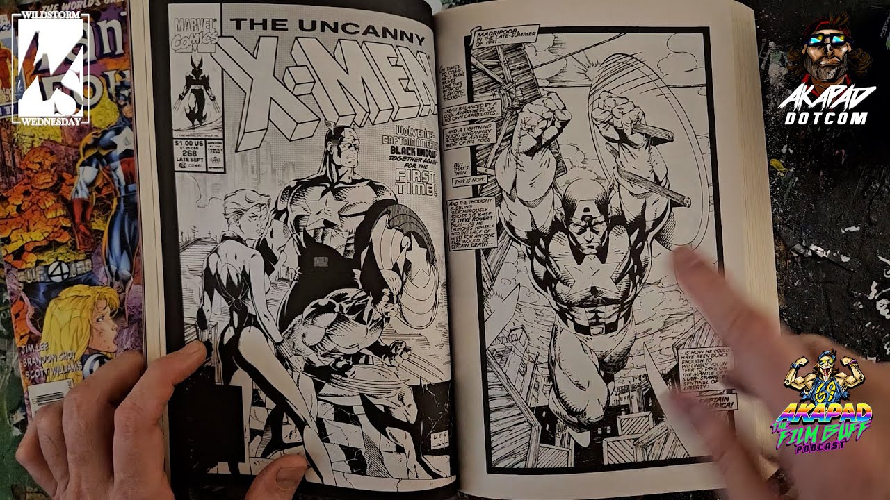 JIM LEE SAVES CAPTAIN AMERICA - WILDSTORM PRODUCTIONS WEDNESDAY - 90s Comics