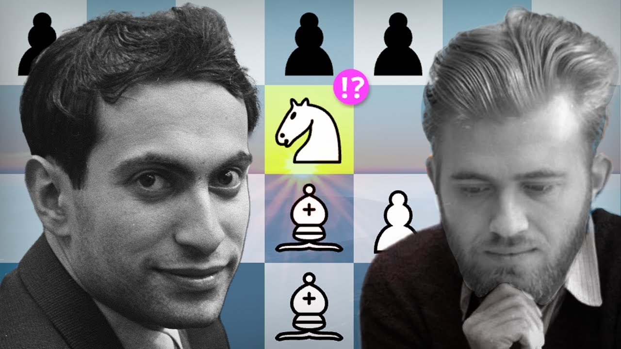 Obětujte figurky POZIČNĚ jako mistr světa!!! GM Michail Tal - GM Bent Larsen (1965)