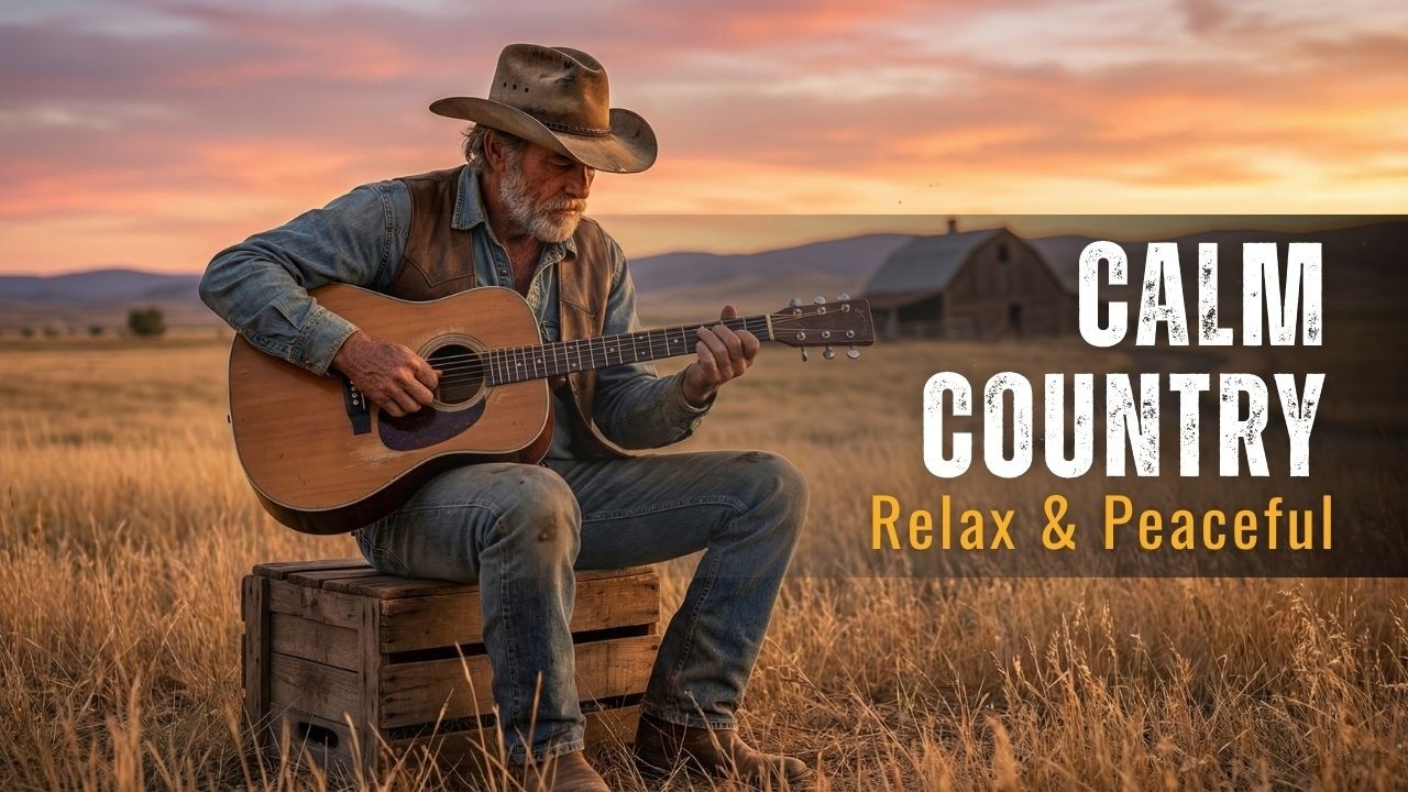 【Calm Country 53】Relax Playlist / for Peaceful / Work / Pop / Ballad / Study / Coffee 🤠🎶