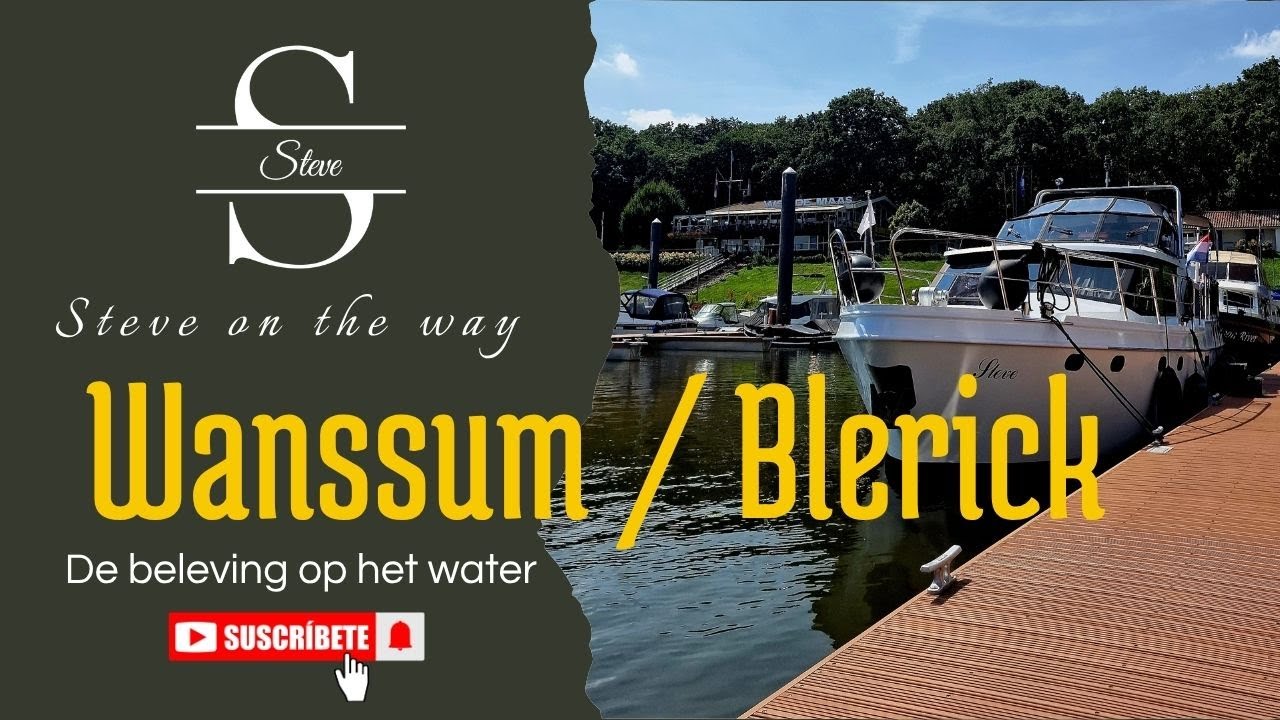 Steve on the way #vlog 29 Wanssum / Blerick. Het mooie Limburg aan de Maas.