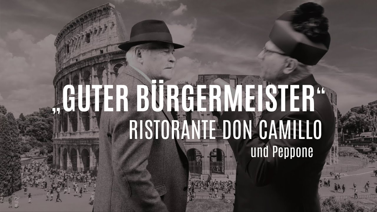 Ristorante Don Camillo mit Peppone - guter B&uuml;rgermeister