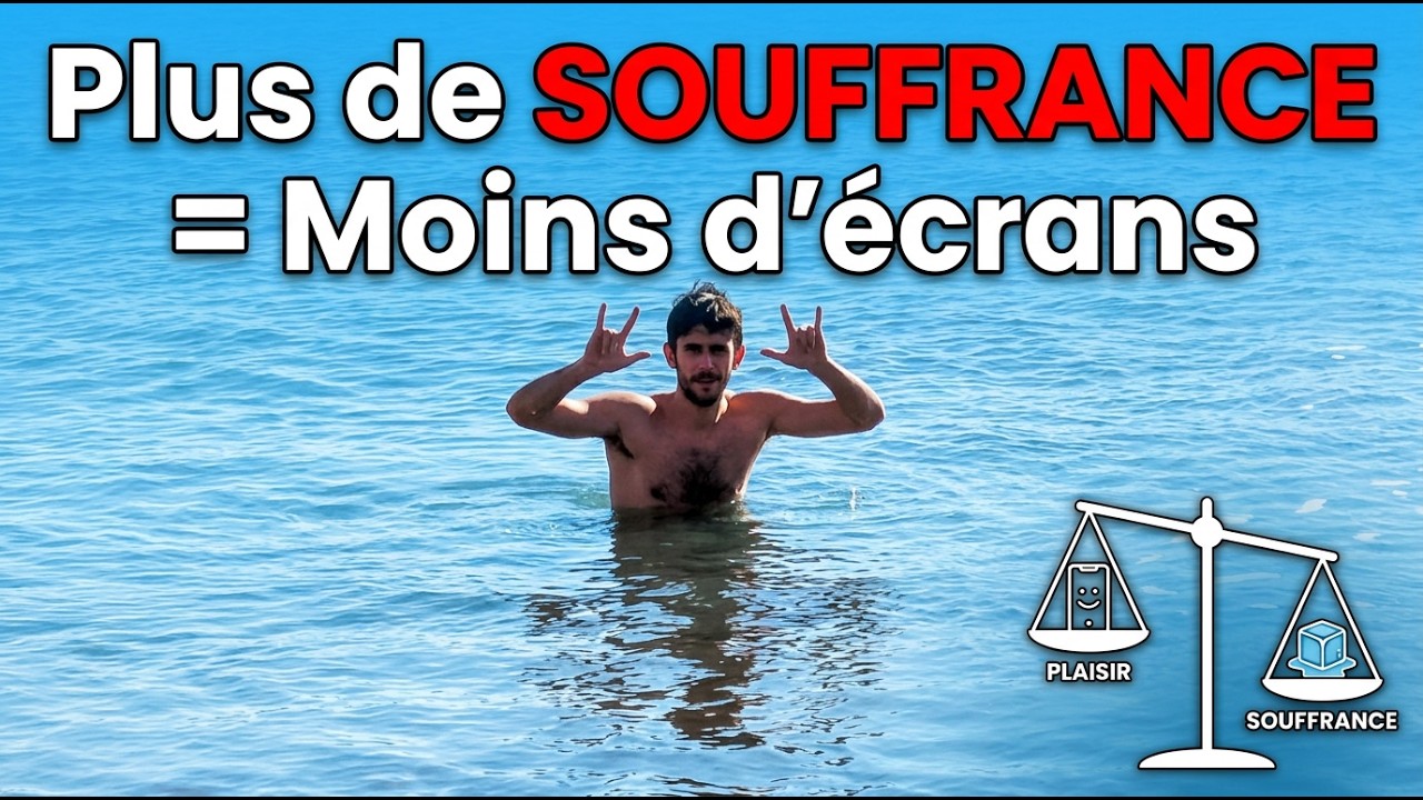 Pourquoi la souffrance est la solution à ton addiction (Copie mon protocole)