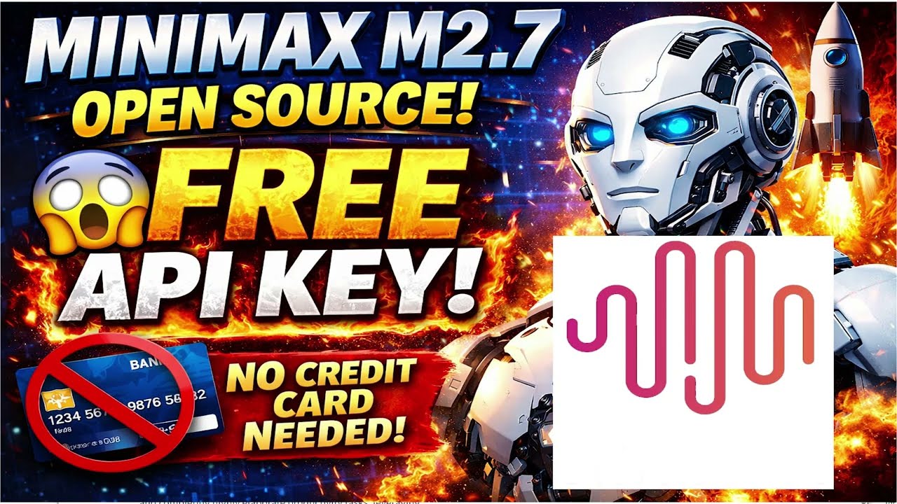 MINIMAX M2.7 с открытым исходным кодом 😱 Бесплатный API-ключ &ndash; кредитная карта не требуется!