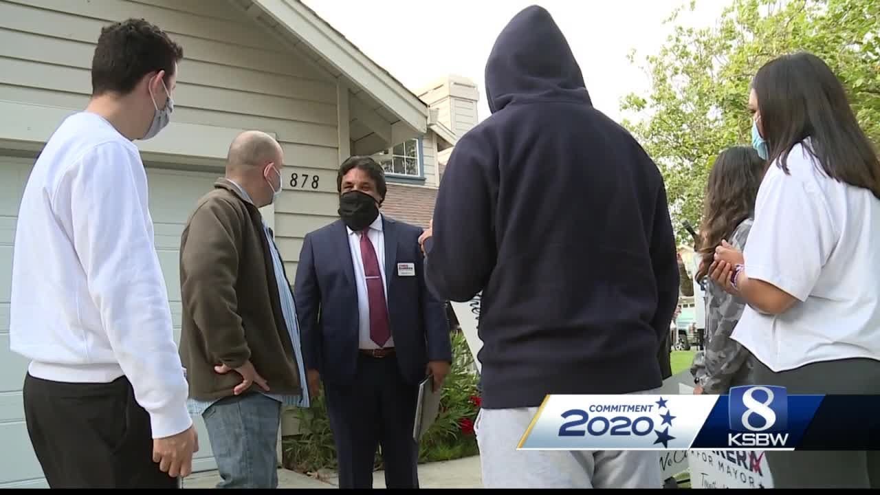 Chris Barrera announces his run to become the next mayor of Salinas