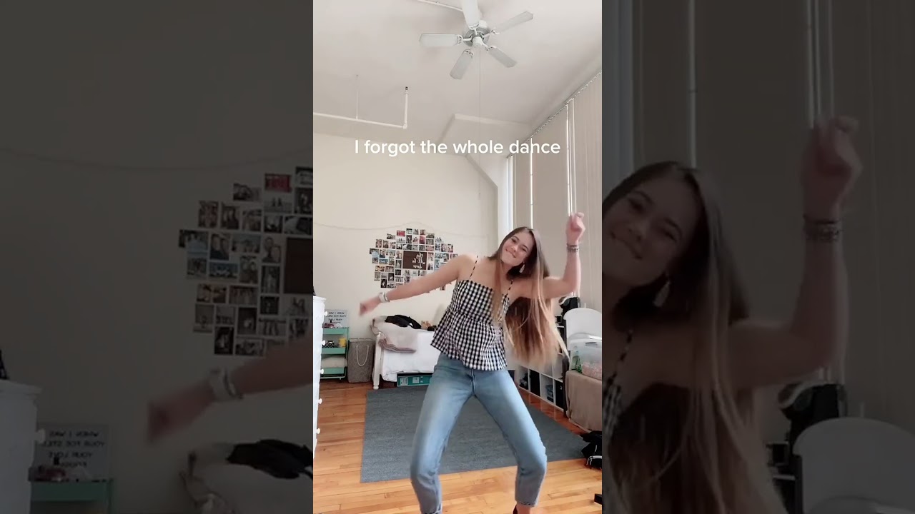Dance moves forgotten mid-routine #dancingathome