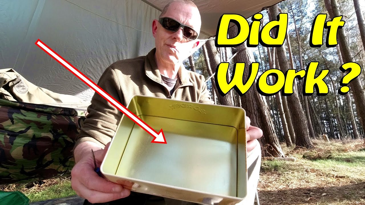 DIY Biscuit Tin Stove / BBQ / Fire Pit