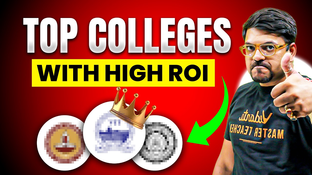 Top Engineering Colleges in India With Highest ROI | Complete Details | Harsh sir