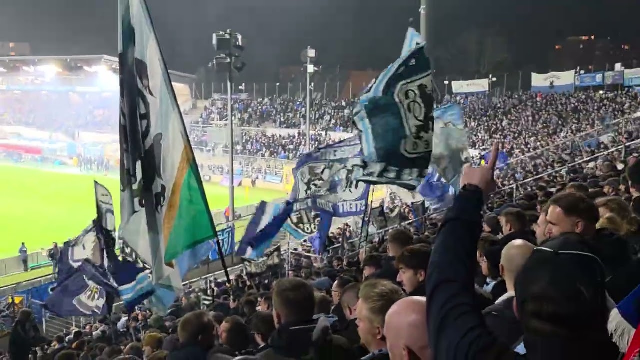 TSV 1860 München gg. FC Erzgebirge Aue, 03.03.2026, zum Anpfiff 
