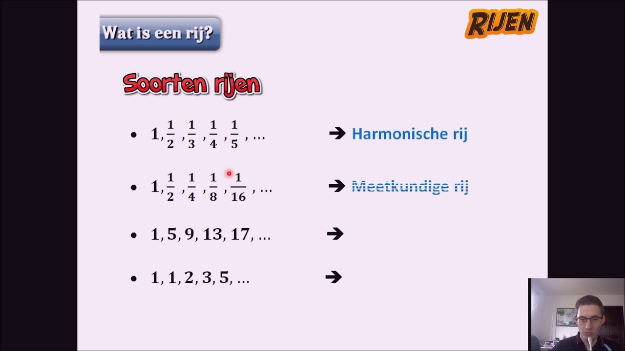 Rijen: 2. Wat is een rij?