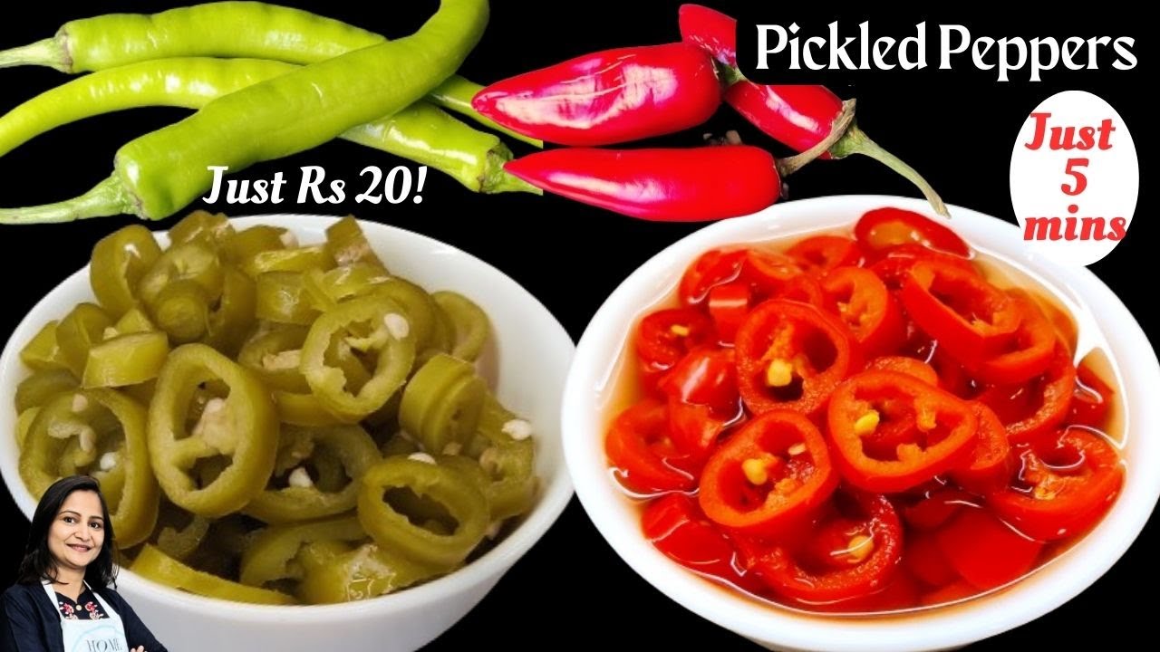 Enjoy Pizza, Burger, Sandwiches, Pasta with Pickled Jalapenos | How to make Pickled Jalapeno Peppers