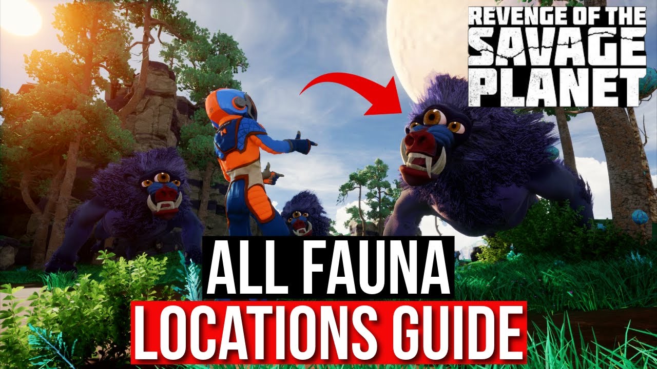 Revenge Of The Savage Planet - All Fauna Locations Guide