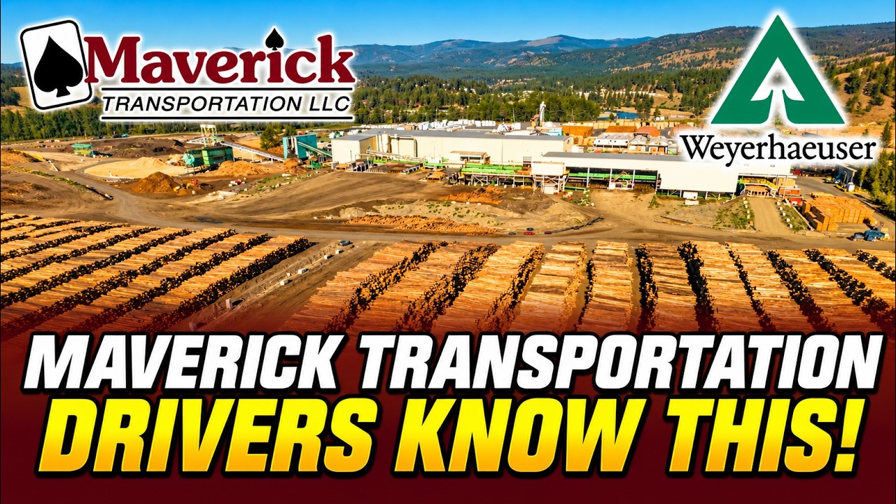 НОВЫМ ВОДИТЕЛЯМ MAVERICK TRANSPORTATION: УЗНАЙТЕ ЭТО ПЕРЕД ЗАГРУЗКОЙ НА WEYERHAEUSER