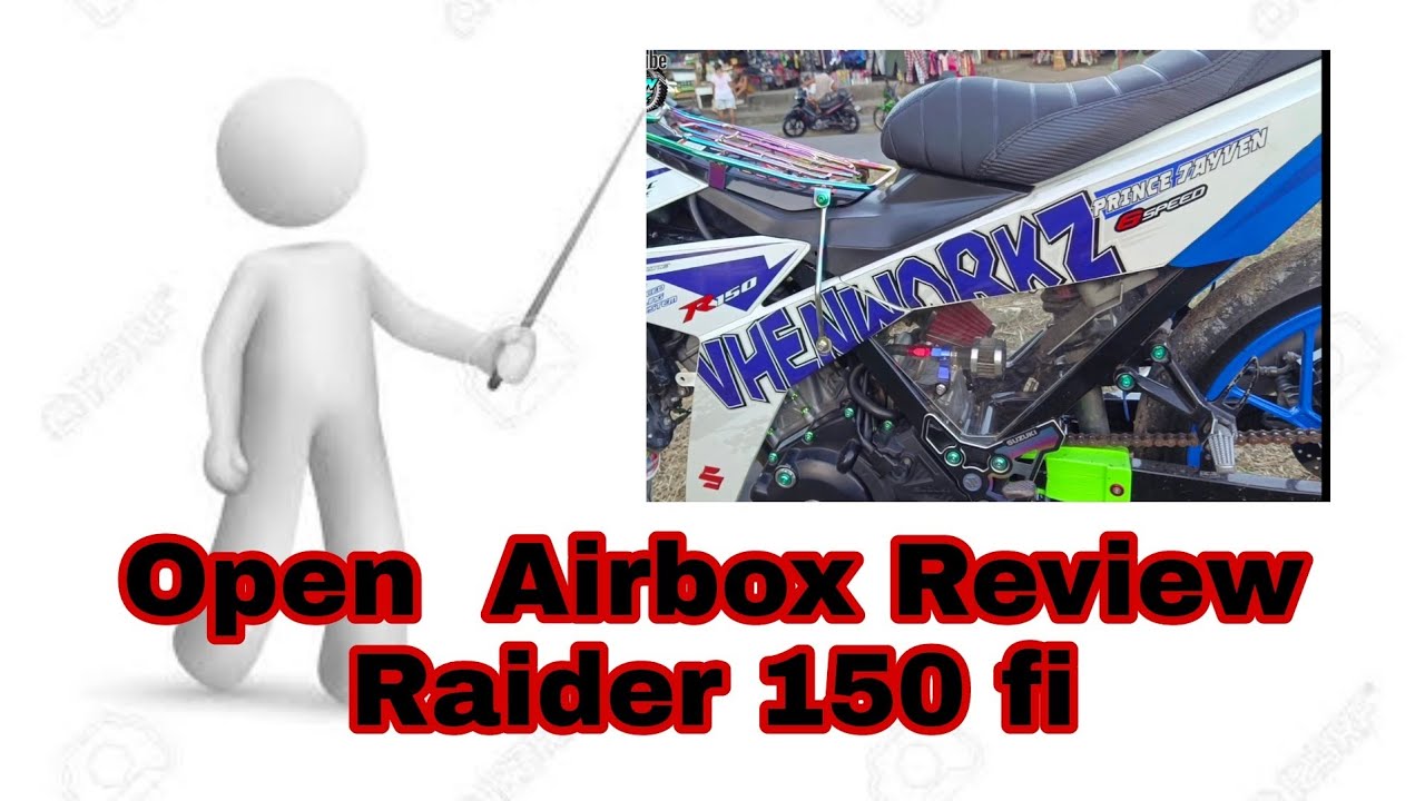 Open Airbox review for Raider 150 fi