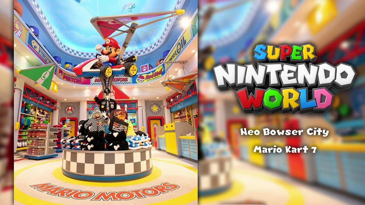 【SOURCE OST】Super Nintendo World: Neo Bowser City - Mario Kart 7