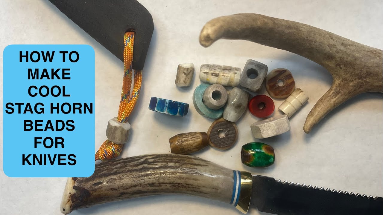 USING ANTLER SCRAPS FOR KNIFE PROJECTS AND MORE!