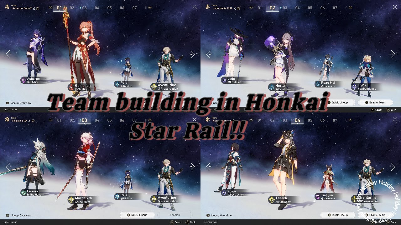 How to build a team for endgame modes Honkai Star Rail 2.6 F2P, Beginner Guide