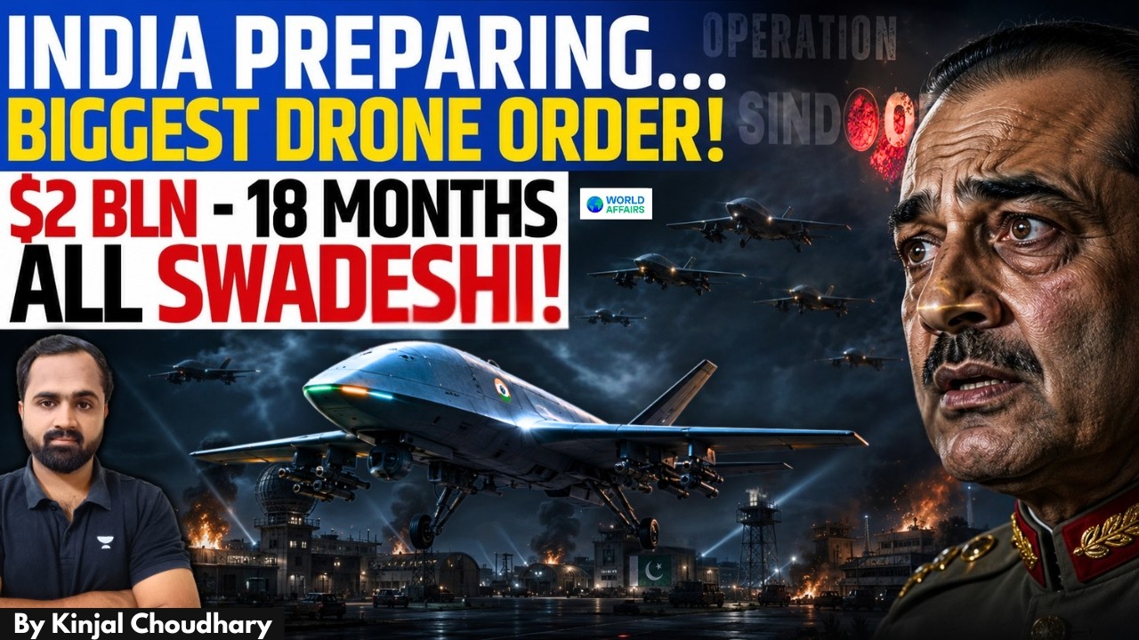 India Preparing For Op Sindoor 2.0? Biggest Drone Order Ever Signals New Era Of Warfare | Kinjal