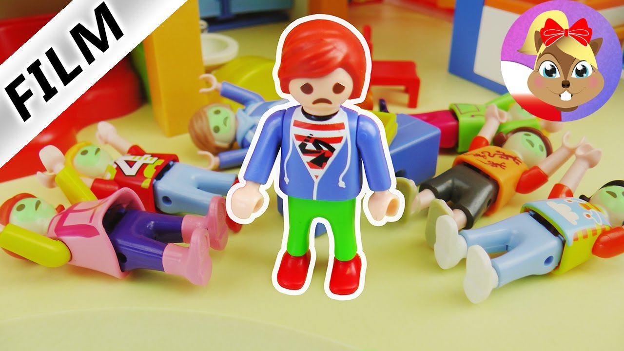Playmobil Film - ZATRUCIE POKARMOWE W PRZEDSZKOLU! JULIAN ZARZĄDZA PRZEDSZKOLEM 1 DZIEŃ!