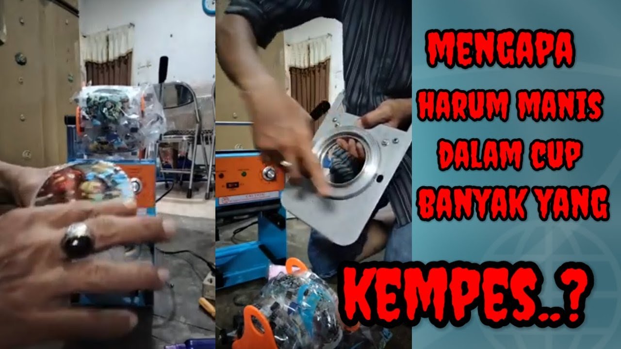 015 mengapa harum manis dalam cup banyak kempes ?