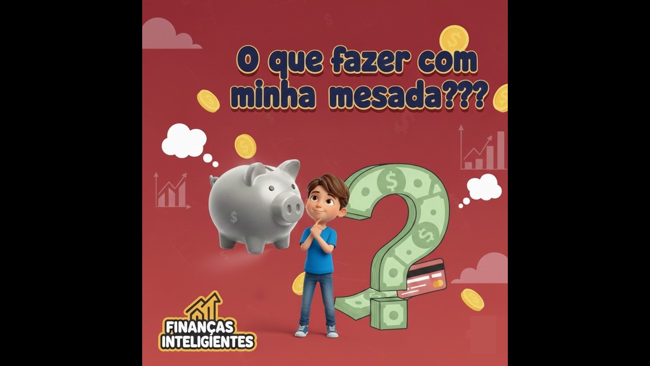 O que fazer com a mesada que papai e mamãe me dá???