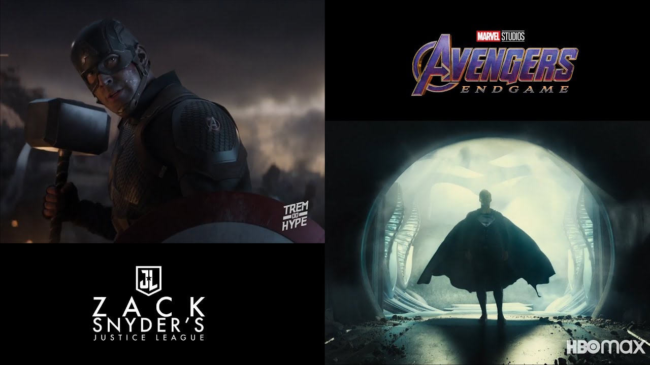Avengers Endgame vs Zack Snyder's Justice League | DC FanDome Teaser Style