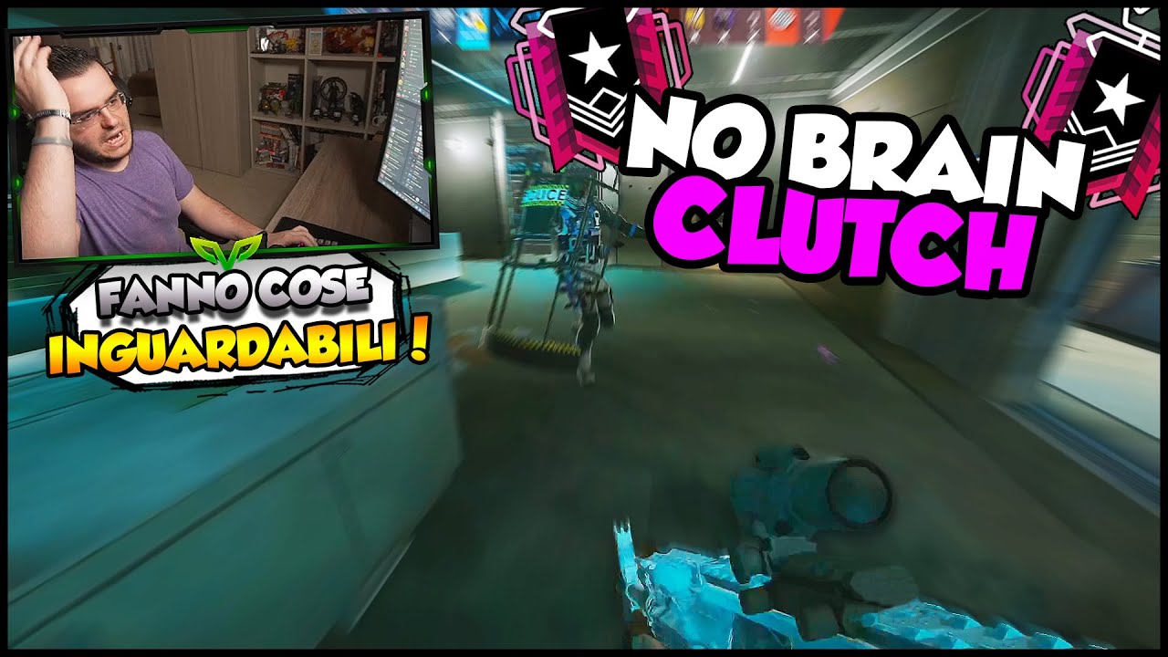 Faccio UN CLUTCH IMPOSSIBILE: Gli AVVERSARI COSA FANNO?! | Rainbow Six: Siege ITA