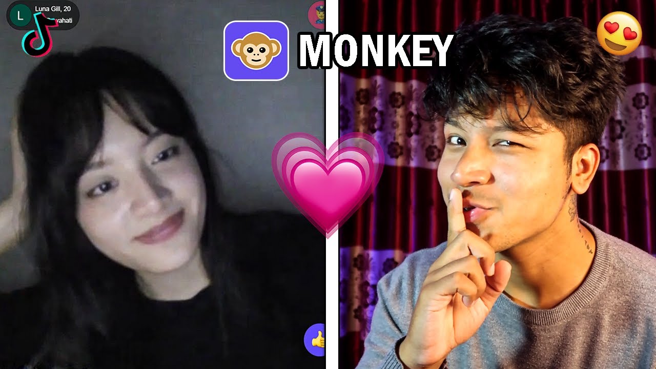 How I Fell In 'LOVE' With Her😍 (Indian Girl) 🇮🇳 Monkey App!