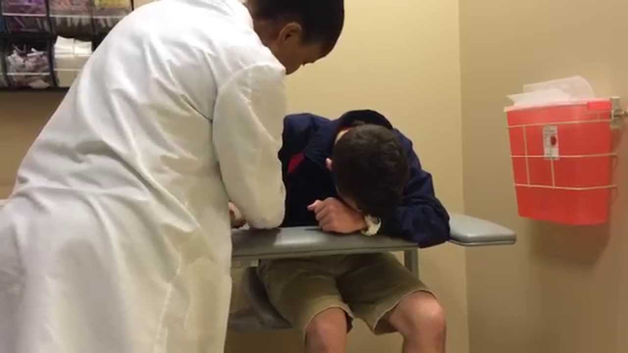 HE HAS A BLOOD PHOBIA! (#2)