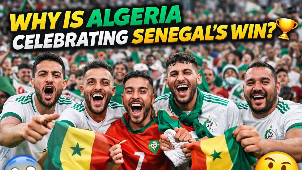 WHY IS ALGERIA CELEBRATING SENEGAL’S WIN 🏆 AGAINST MOROCCO? /AFCON 2026