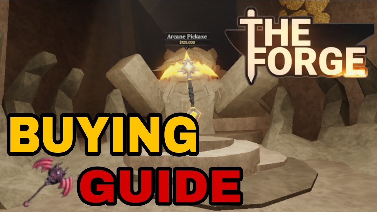 The Forge Best Pickaxe Buying Guide! (Full Guide)