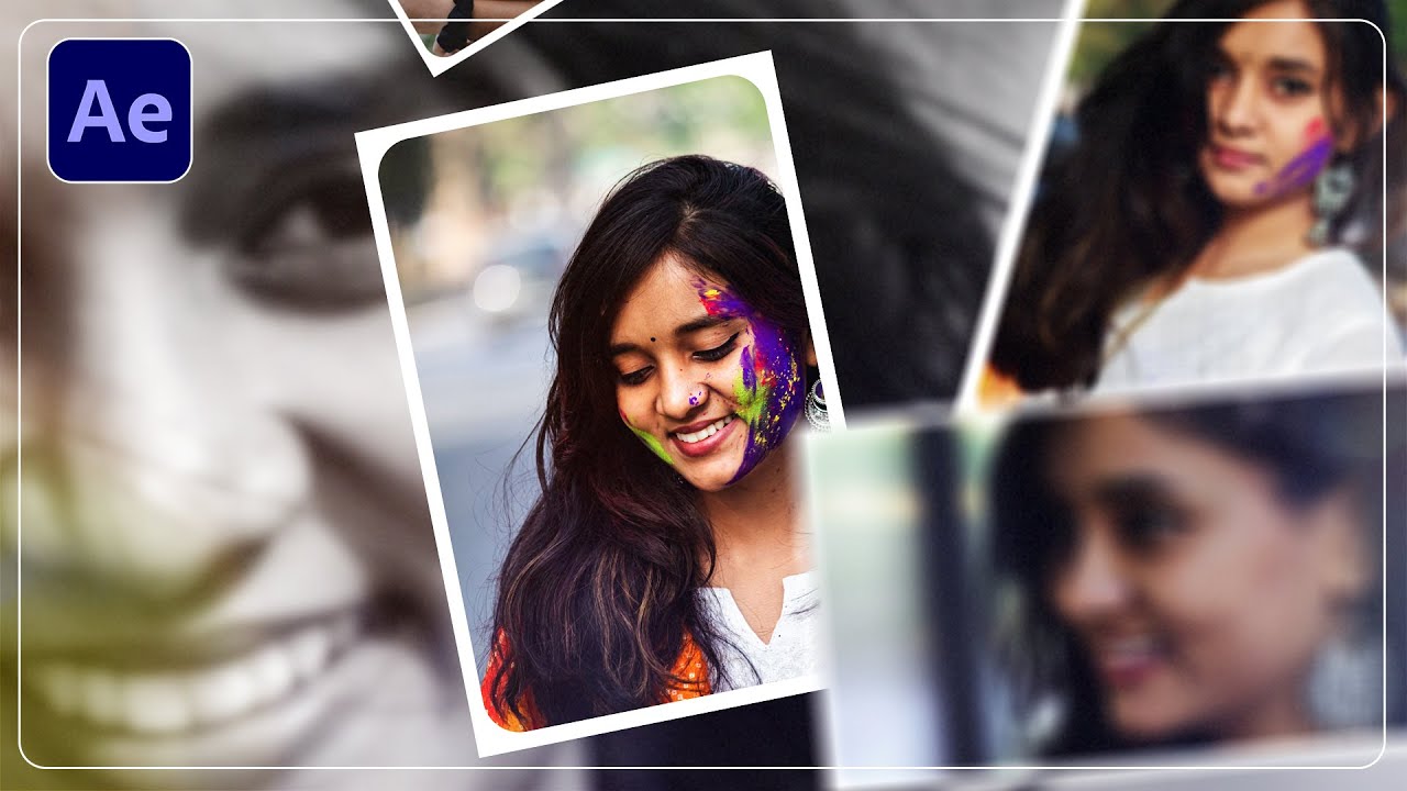 TUTORIAL | Camera Photo Slideshow Step by step in Telugu | After Effects
