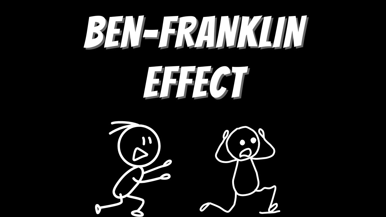 BEN-FRANKLIN EFFECT: How to Make Anyone Like You!