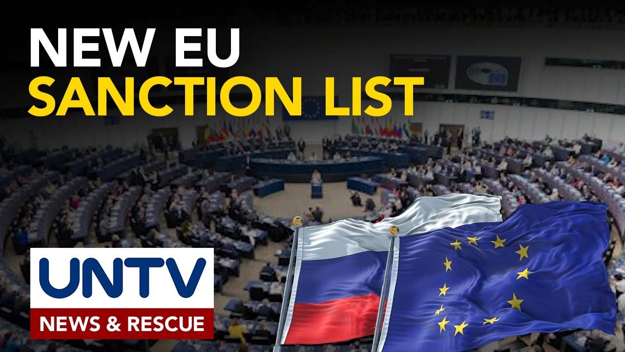 8 Russian officials, idinagdag ng European Union sa human rights sanction list