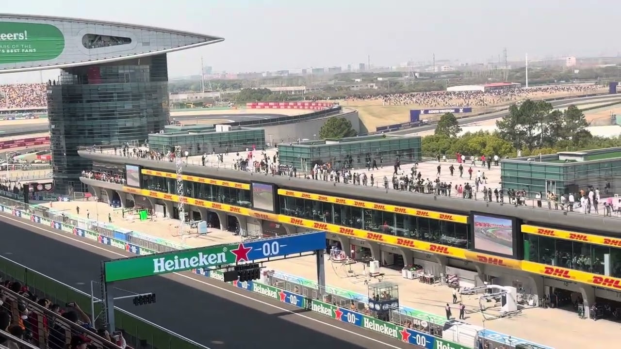Grandstand A Platinum at the Chinese GP F1