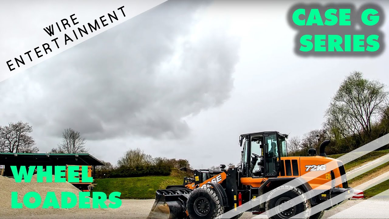 The new CASE G Series wheel loaders