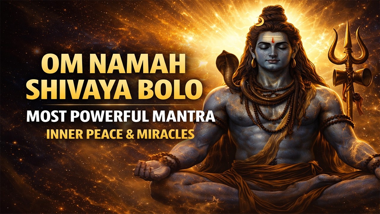 Om Namah Shivaya Bolo – The Most Powerful Shiva Mantra, For Inner Peace & Miracles