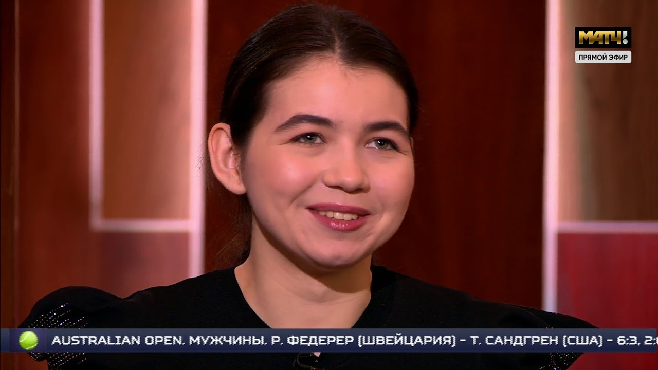 Интервью Александры Горячкиной в программе 
