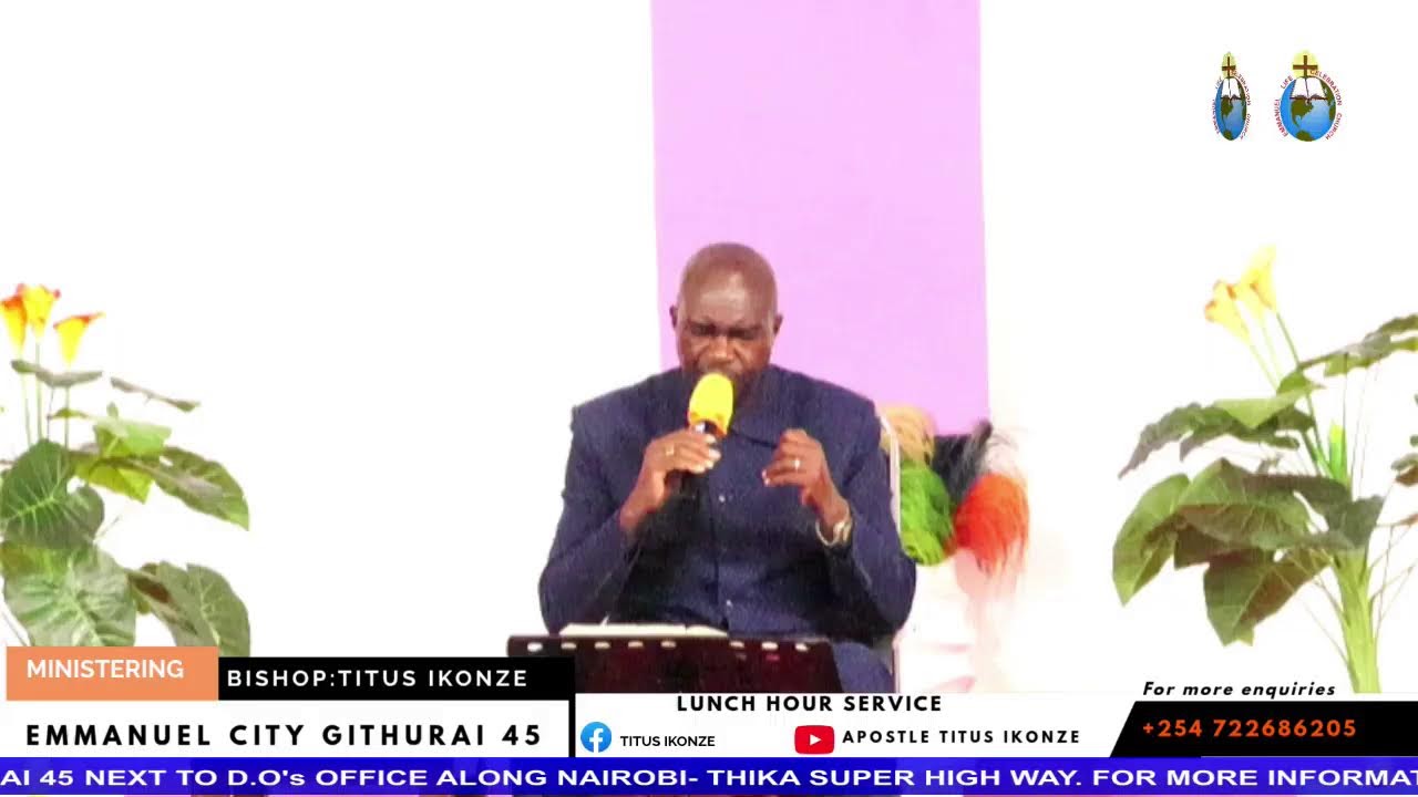 9/MARCH/2026/LUNCH HOUR SERVICE WITH DR.BISHOP:TITUS IKONZE