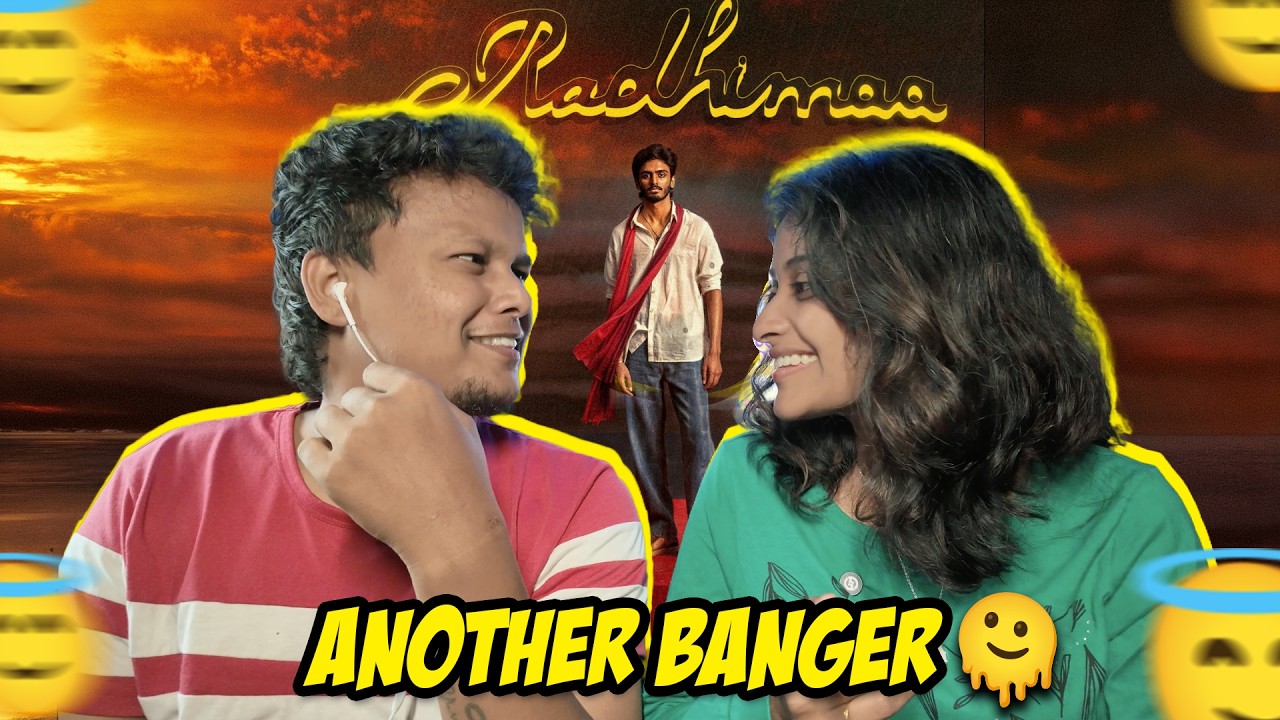 Radhimaa Song Reaction 🔥 | Sai Abhyankkar New Indie Song | Bhagyashri Borse | Tamil Reaction