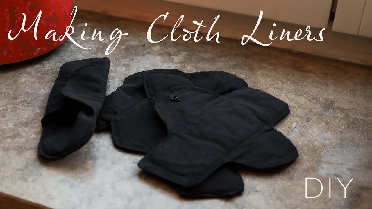 Making Cloth Liners | natural DIY for a minimal waste period