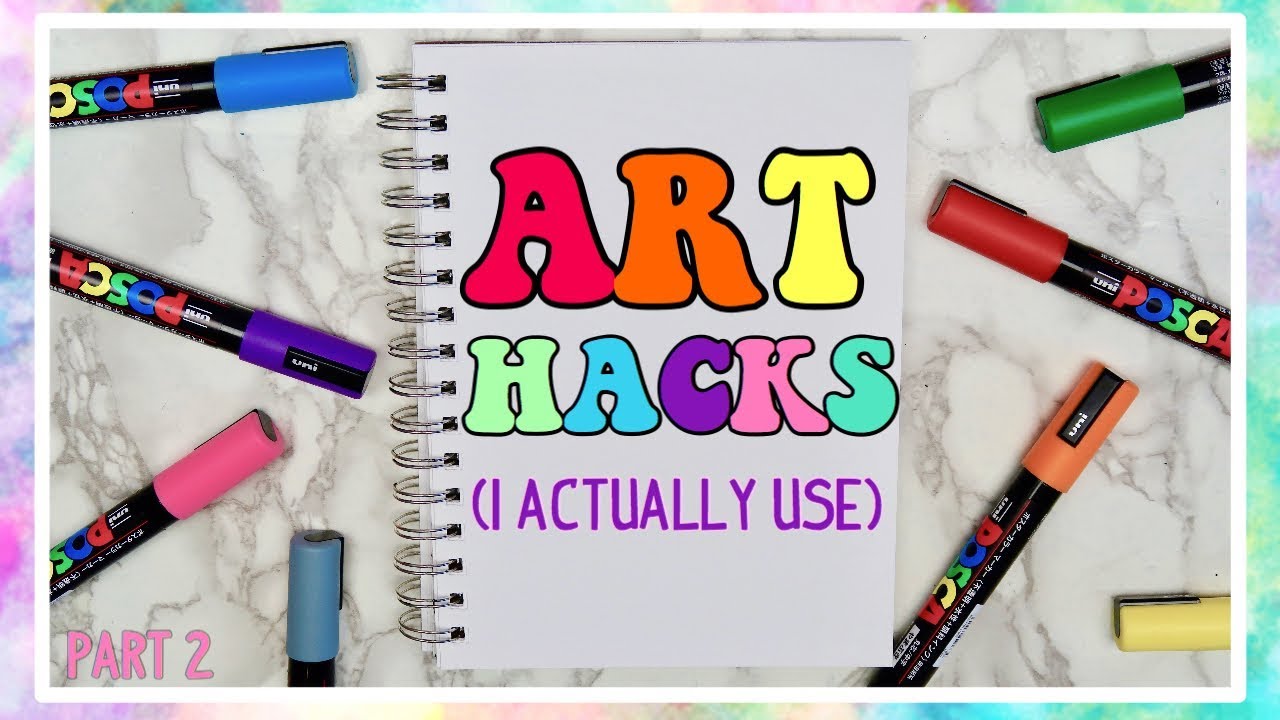10 MORE Art Hacks I ACTUALLY use!