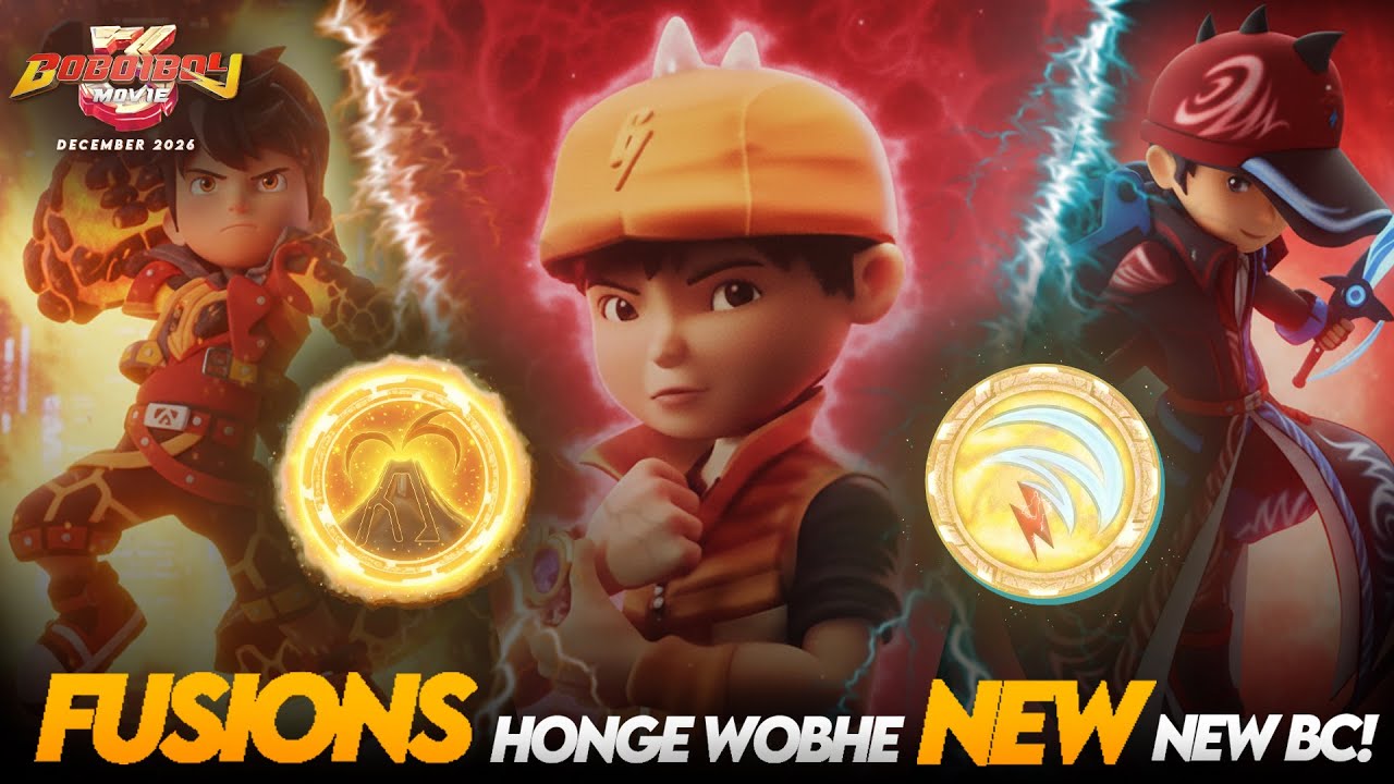 Multiple New Fusion LEAKED from BoBoiBoy Movie 3!