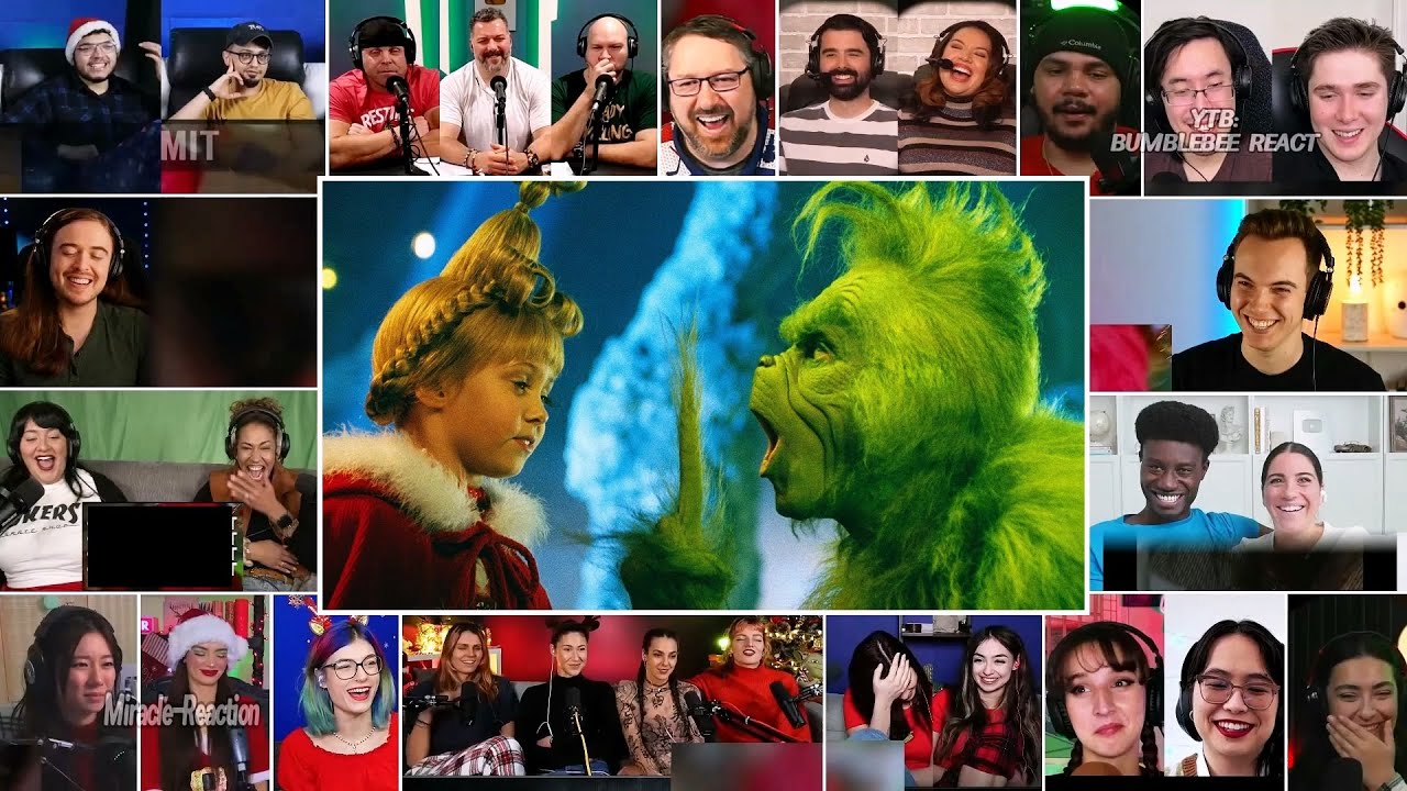 The Grinch Meet Cindy Lou Who💚 | How the Grinch Stole Christmas‎ reaction mashup