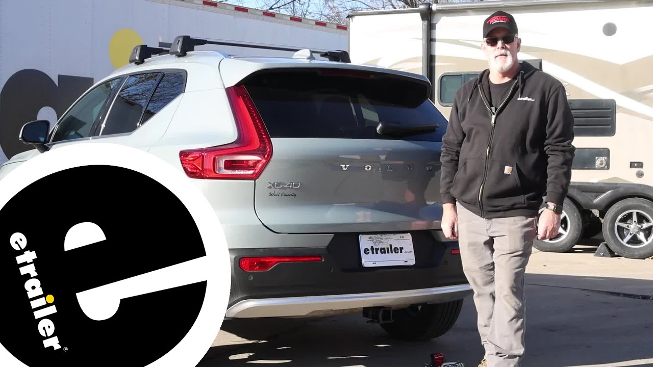 etrailer | Installing the Curt Trailer Hitch Receiver on a 2024 Volvo XC40
