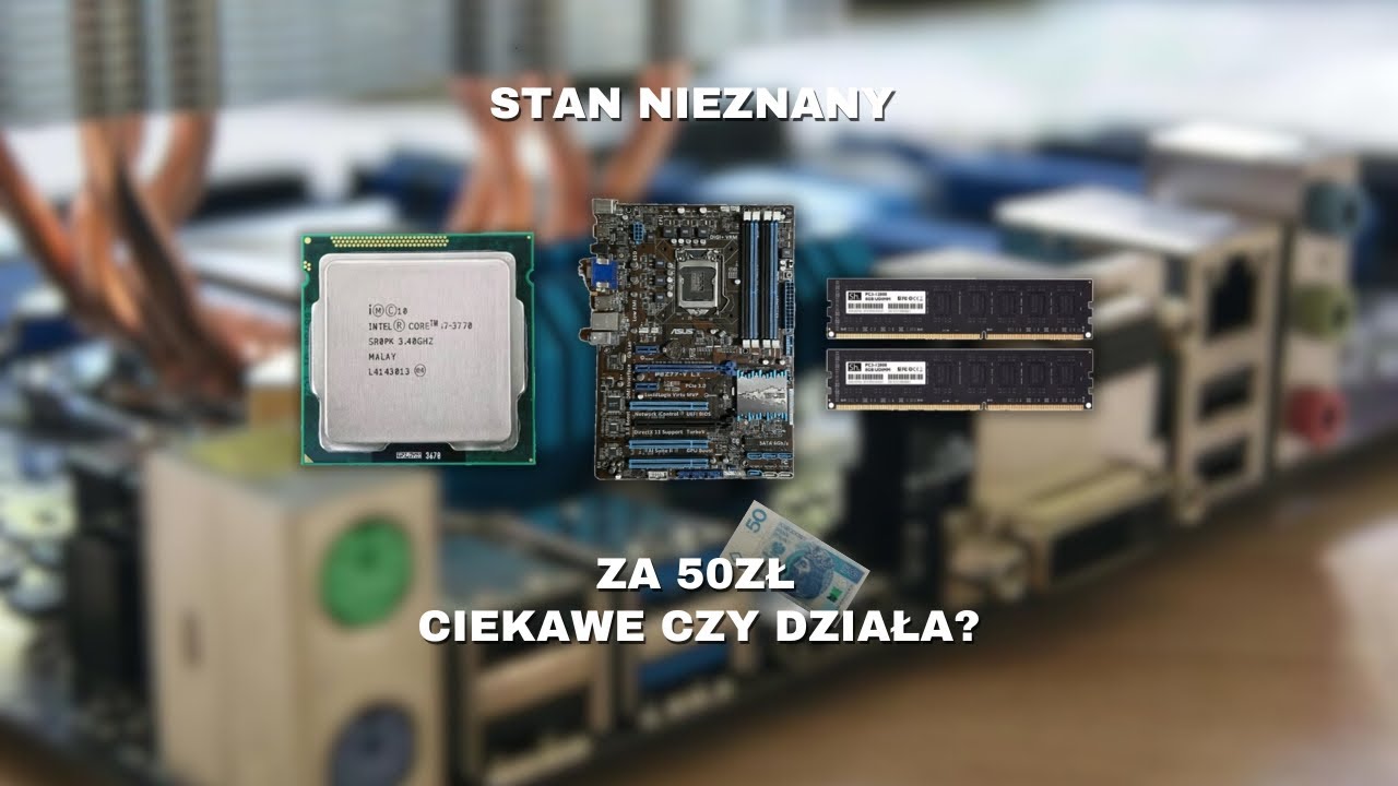 „i7 + płyta + RAM za 50 zł?! 😲 OLX HIT czy KIT?”