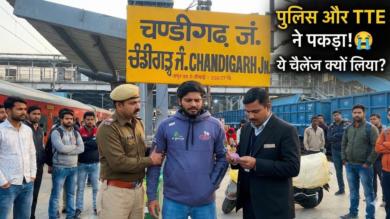 #Spending at Chandigarh Railway Station - Galti kardi? 😰​ #challenge 