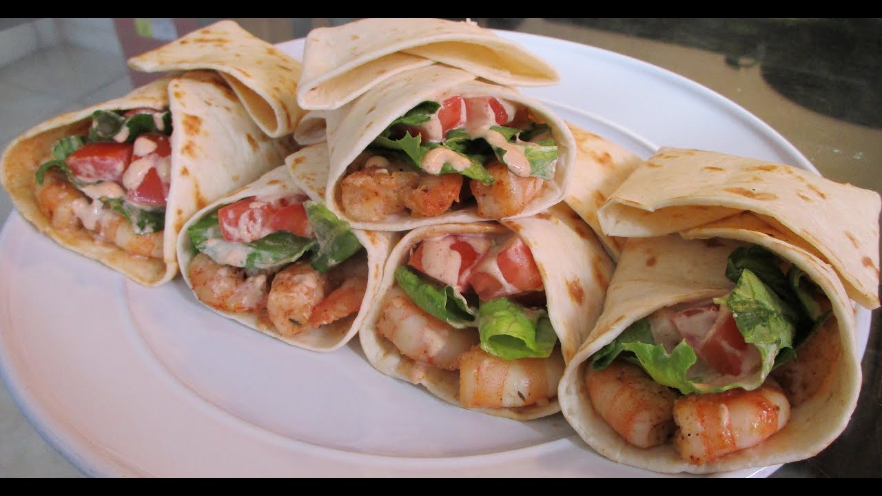 How to make Shrimp Wraps